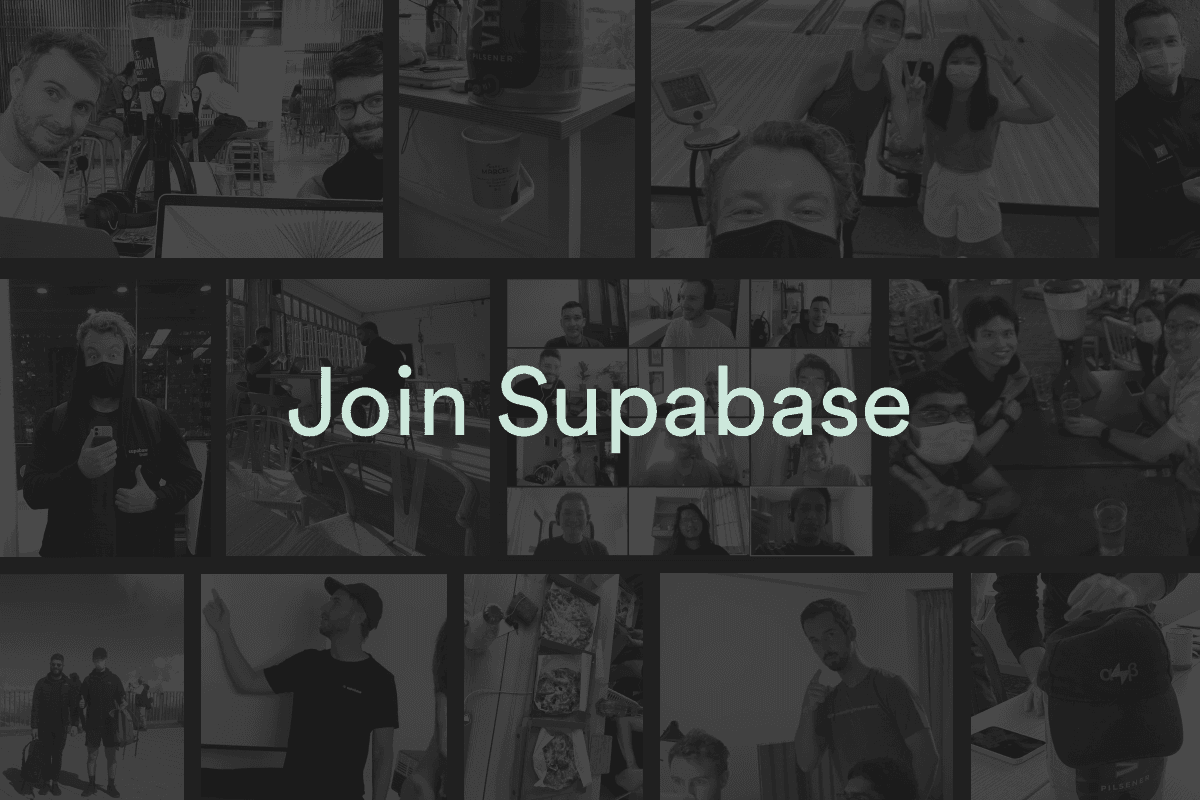 supabase is hiring